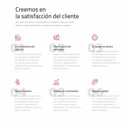 Creemos En La Satisfacción Del Cliente - Hermoso Creador De Sitios Web