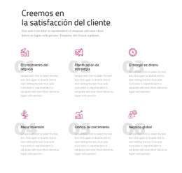 Creemos En La Satisfacción Del Cliente - Diseño Web Polivalente