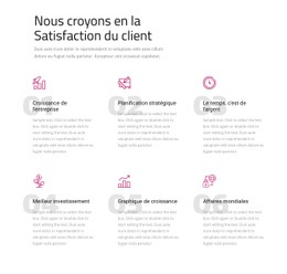 Nous Croyons En La Satisfaction Du Client - Superbe Créateur De Site Web