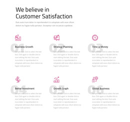 We Believe In Customer Satisfaction - Free Static Site Generator