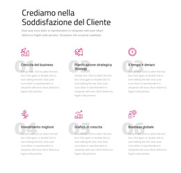 Crediamo Nella Soddisfazione Del Cliente - Pagina Di Destinazione HTML