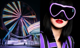 Attractiepark Sjabloon Over De Volledige Breedte