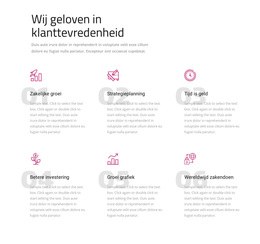 Meest Creatieve WordPress-Thema Voor Wij Geloven In Klanttevredenheid