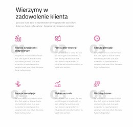 Wierzymy W Satysfakcję Klienta - Projekt Funkcjonalności