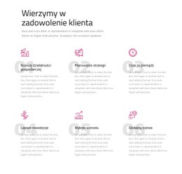 Wierzymy W Satysfakcję Klienta - Strona Docelowa