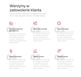 Wierzymy W Satysfakcję Klienta Szablon CSS