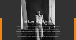 Willkommen In Der Agentur – Vorlage Für Website-Builder