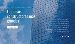 Empresas Constructoras Más Grandes - HTML Website Builder