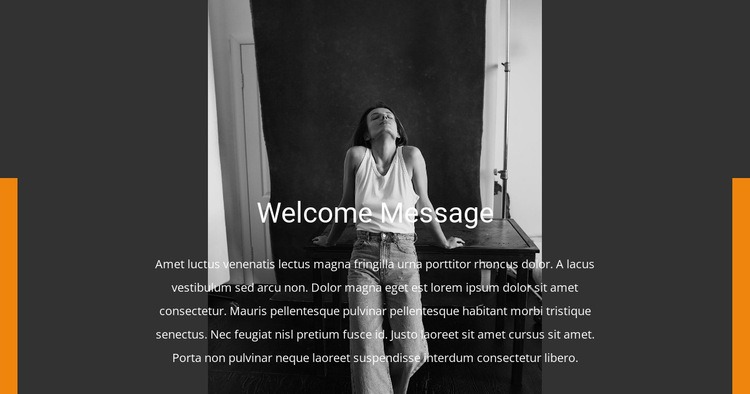 Welcome to the agency Homepage Design