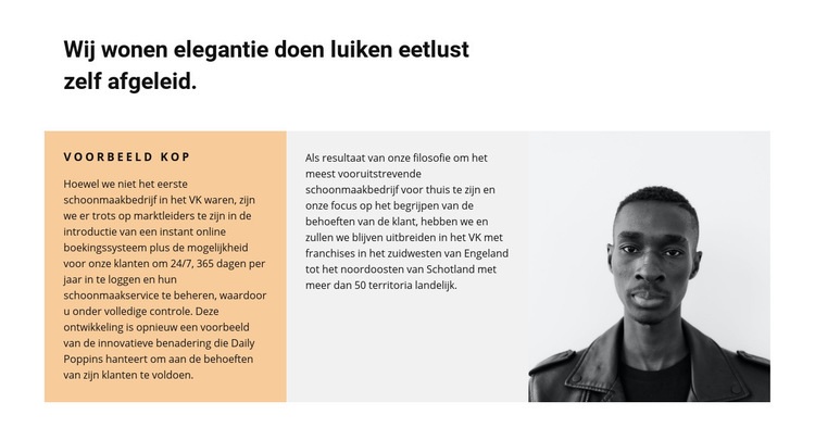 Hoe ideeën ontstaan Website mockup