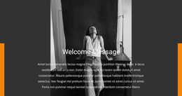 Responsive Web Template For Welcome To The Agency