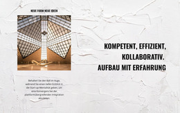 Vorlagenerweiterungen Für Exklusive Konstruktion