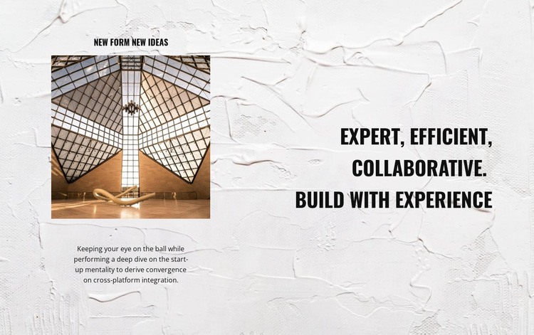 Exclusive construction Elementor Template Alternative