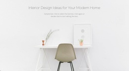 Modern Business Interiors - Drag & Drop Html Code