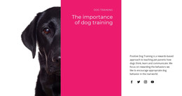 We Understand How Dogs Think - HTML Page Template