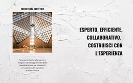 Il Modello HTML5 Più Creativo Per Costruzione Esclusiva