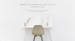 Moderne Zakelijke Interieurs - HTML Builder Online