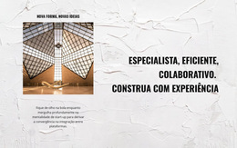 Construção Exclusiva - Download Do Modelo De Site