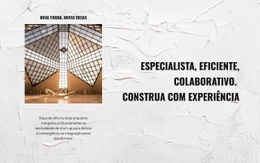 Construção Exclusiva - Landing Page Criativa Multiuso