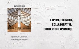 Exclusive Construction Web Page Design