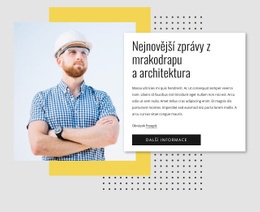 Zprávy O Mrakodrapu – Stažení Šablony HTML