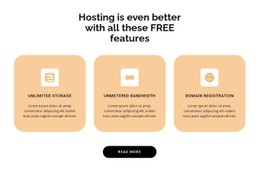 Three Points CSS Website Template