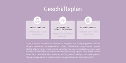 Drei Schritte Der Planung - Persönliche Vorlage