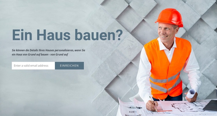 Modulare Häuser und Büros Website Builder-Vorlagen