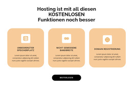Drei Punkte – Funktionales WordPress-Theme