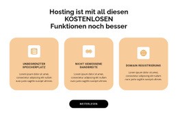Exklusive Landingpage Für Drei Punkte