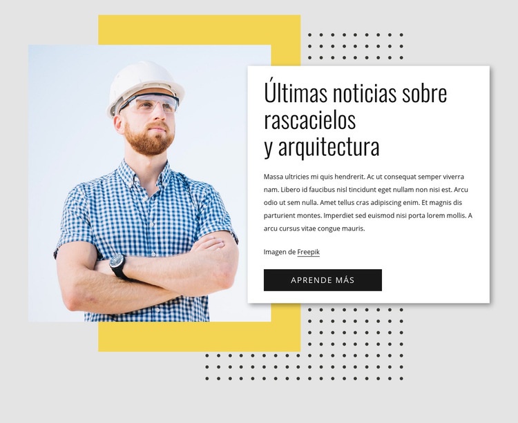 Noticias de rascacielos Creador de sitios web HTML