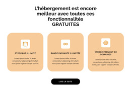 Trois Points - Modèle De Page HTML