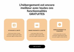 Trois Points - Modèle HTML5