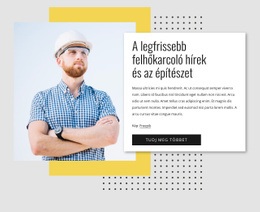 Felhőkarcoló Hírek – Reszponzív HTML5-Sablon