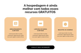 Três Pontos - Modelo De Página HTML
