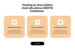 Tre Poäng - Kreativ Mångsidig Webbplatsdesign