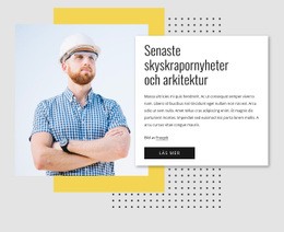 Skyskrapa Nyheter - Responsiv HTML5-Mall