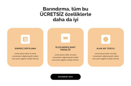 Üç Nokta - HTML Sayfası Şablonu