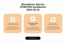 Üç Nokta - Web Sitesi Modeli Ilhamı