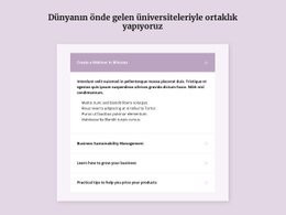 Popüler Sorular Ve Cevaplar Için Kullanıma Hazır Site Tasarımı