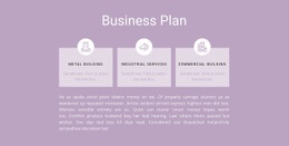 Multipurpose Web Page Design For Three Steps Of Planning