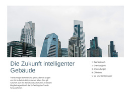 Zukunft Intelligenter Gebäude – Modernes WordPress-Theme