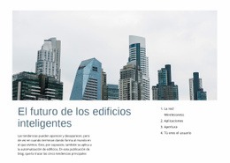 Futuro De Los Edificios Inteligentes - Create HTML Page Online