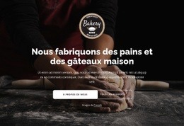 Pain Traditionnel Artisanal - Créateur De Site Web Par Glisser-Déposer