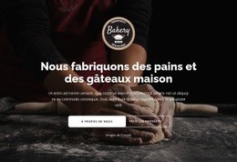 Pain Traditionnel Artisanal - Modèle HTML5 De Fonctionnalité