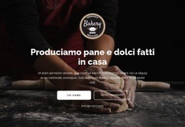 Pane Tradizionale Fatto A Mano: Trascina E Rilascia Il Generatore Di Siti Web