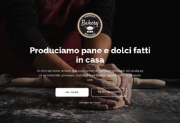 Pane Tradizionale Fatto A Mano Modello HTML CSS Semplice