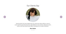 Slider With Testimonials