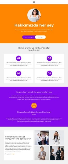 Analitik Hakkında Çok Şey - Duyarlı HTML5 Şablonu