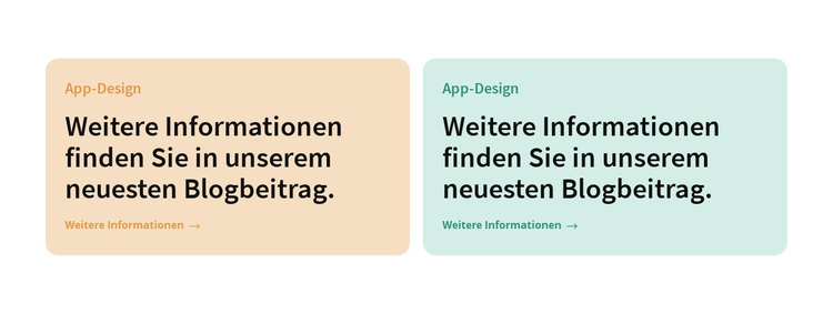 Zwei farbige Spalten WordPress-Theme